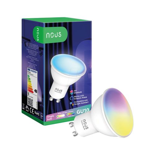 Ampoule GU10 intelligente RGB WiFi Tuya - NOUS-P8 - NOUS