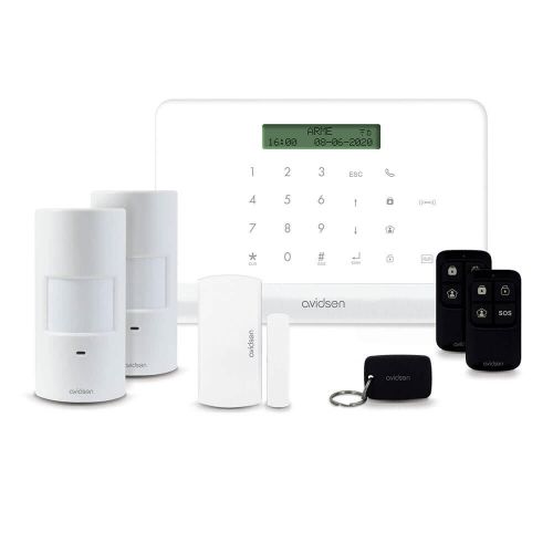 Alarme sans fil connectée Home Secure pour votre maison ou appartement - Avidsen