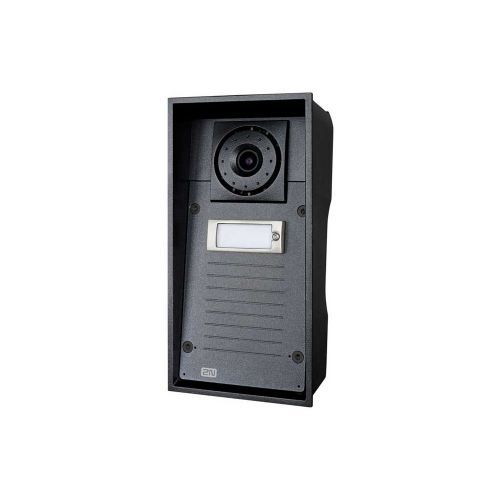 Interphone anti-vandale Helios IP Force avec caméra couleur HD double haut-parleur - 9151101CHW – 2N