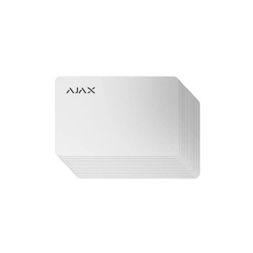 Carte Pass pour clavier 100pcs Blanc - Ajax Pass white 100pcs - AJAX