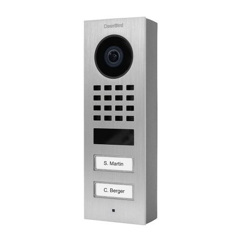 Portier vidéo IP avec détecteur de mouvement - Doorbird D1102V Inox