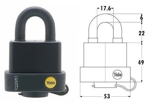 CADENAS Yale Y220/51/118/1